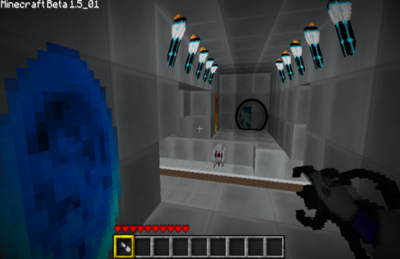 Portal Gun Mod for Minecraft 1.2.5 | Planeta Minecraft