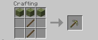 Hemp pickaxe recipe