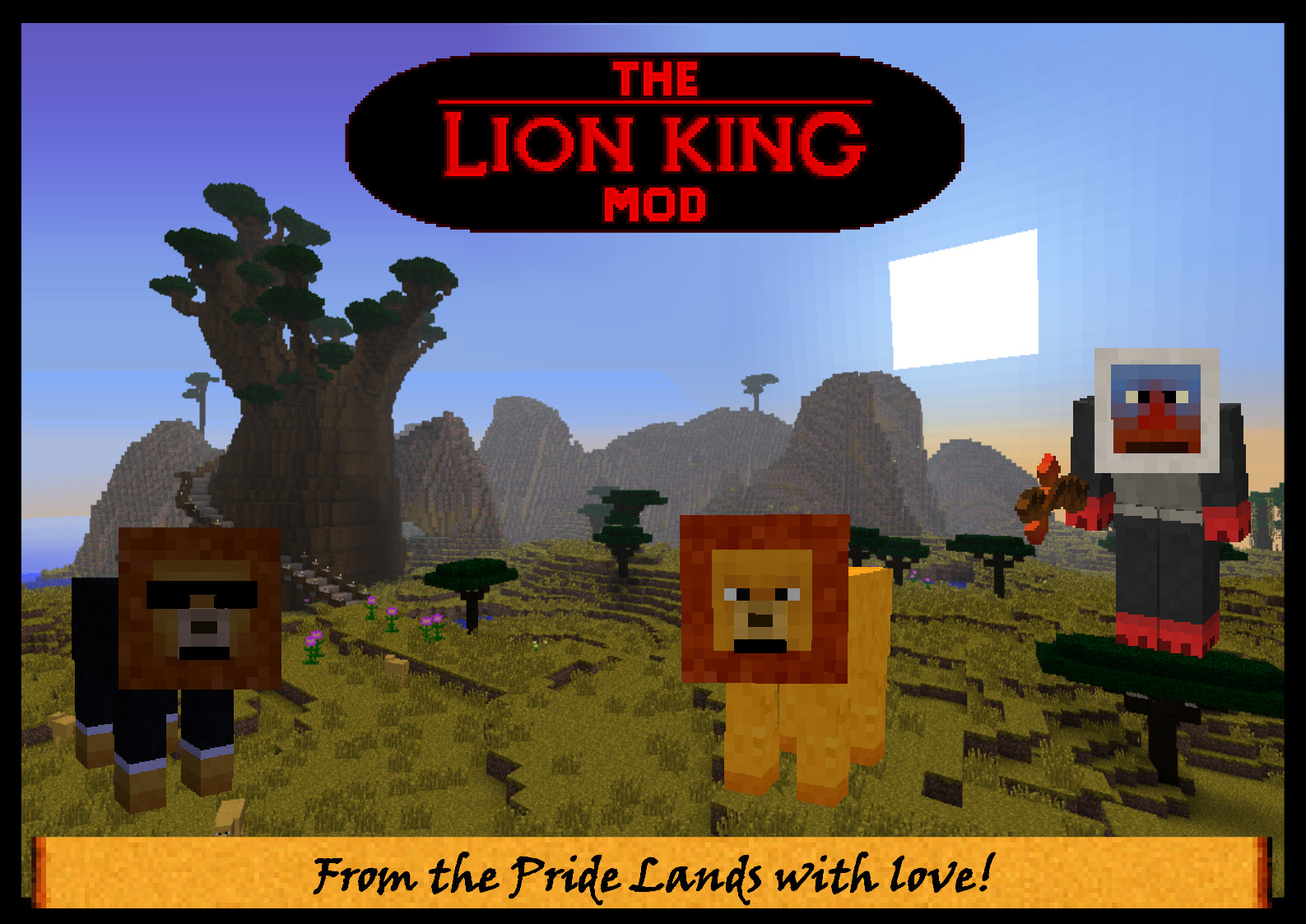 The Lion King Mod For Minecraft 1 4 4 Planeta Minecraft
