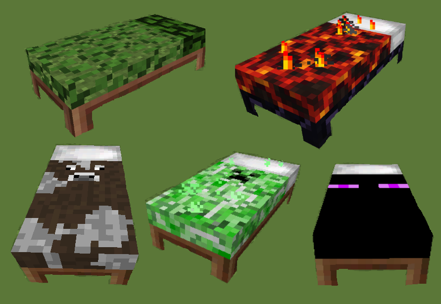 Coloured Beds Mod