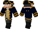 Navy Captain Skin for Minecraft