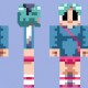 Ramona Flowers Skin for Minecraft