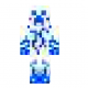 Blue Mist Creeper Skin for Minecraft