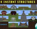 [1.5.2] 14 Instant Structures Mod Download