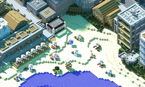 minecraft xbox 360 modern city map download