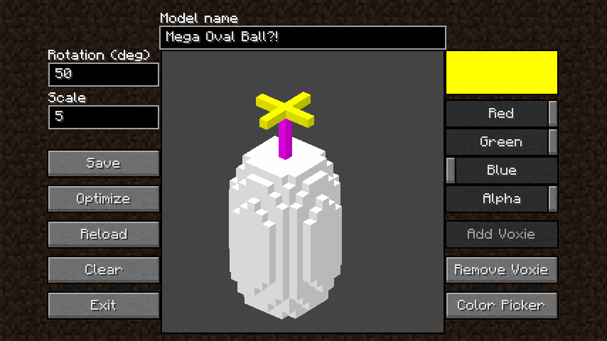 VoxelModel Mod