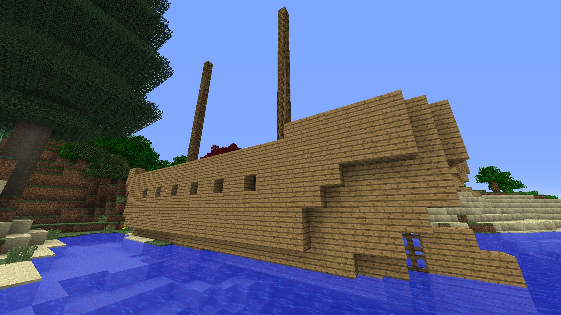 Shipwreck World Generation Mod