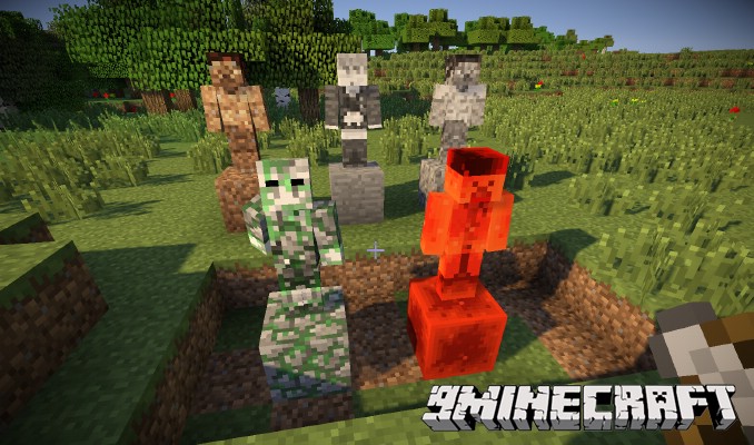 1 7 10 Statues Mod Download Planeta Minecraft
