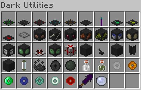 Dark Utilities Mod