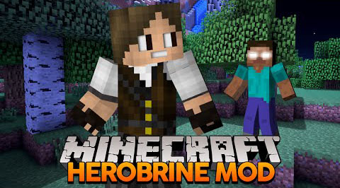 Herobrine Remake Mod