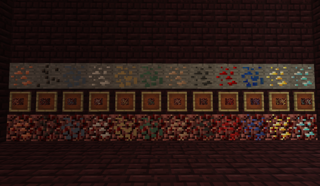 Nether metals