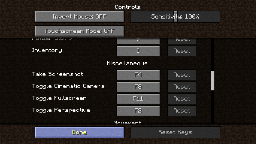 1 8 9 Default Options Mod Download Planeta Minecraft