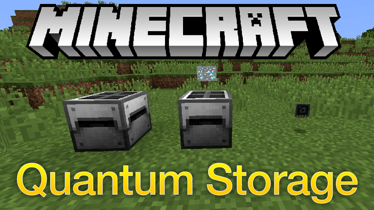 Quantum Storage mod for minecraft logo