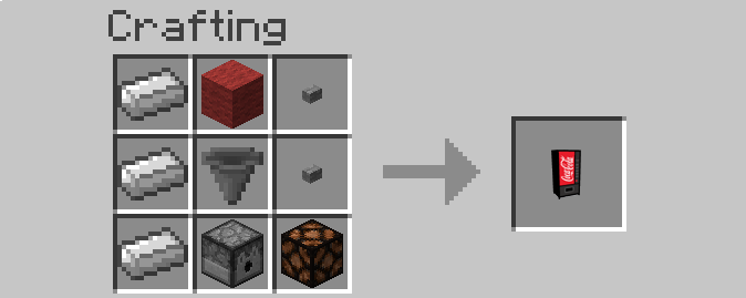 Wizard’s Vending Machine Mod Crafting Recipes 2