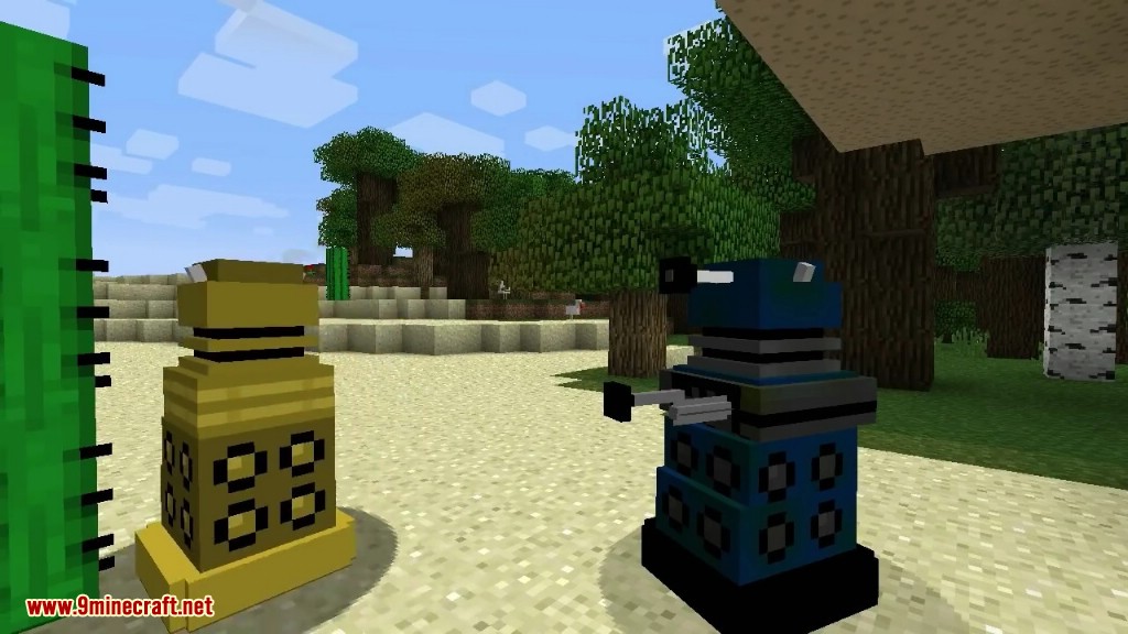 Оптимизация minecraft. Dalek Mod 1.12.2. Мод Dalek Mod 1.12.2.