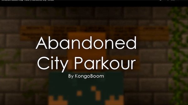 Abandoned City Parkour Map